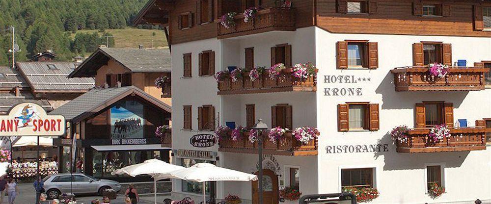 Hotel Krone Livigno Exterior foto